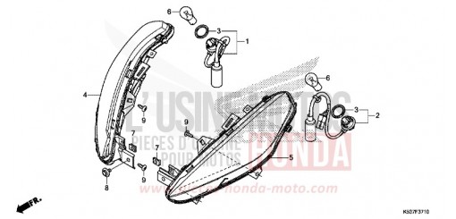 BLINKER, VORNE SH300AK de 2019